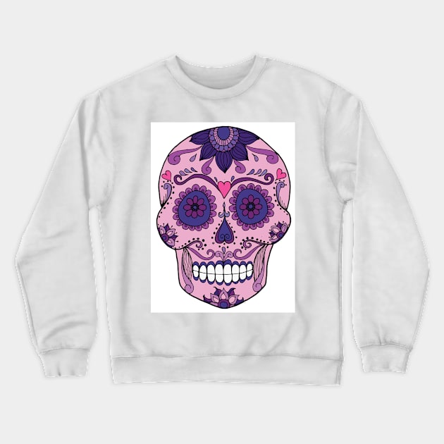 Sugar Skull 26 (Style:3) Crewneck Sweatshirt by luminousstore